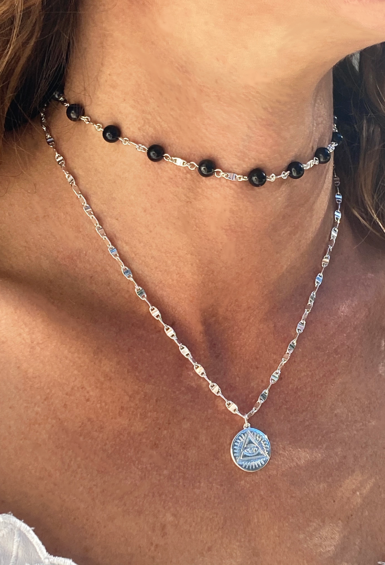 Shungite Gemstone Choker