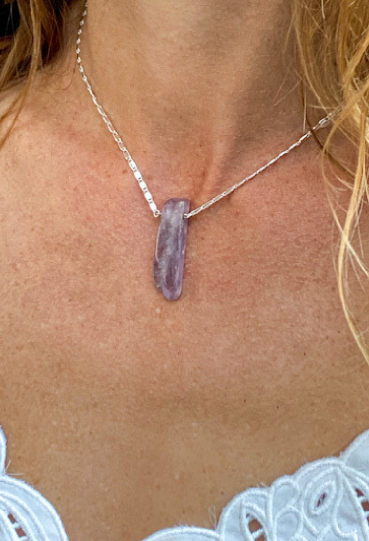 Amethyst Crystal Necklace