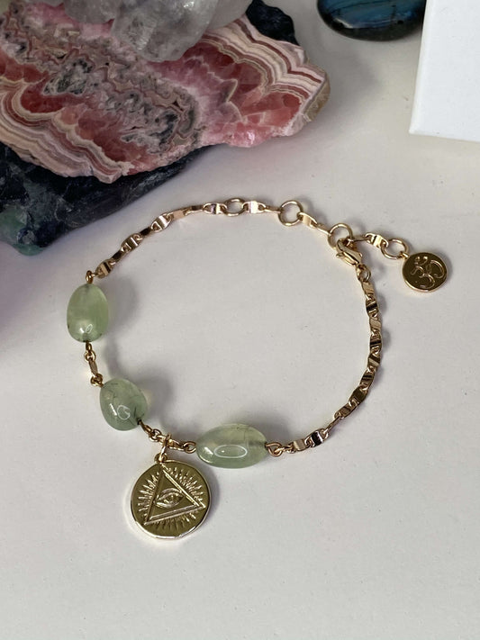 Prehnite Crystal Bracelet